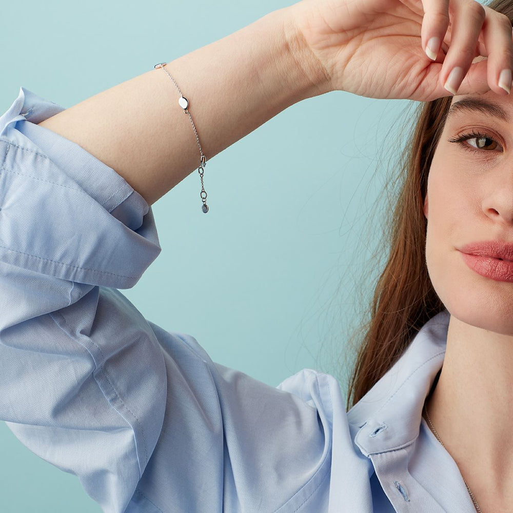 Kit Heath Coast Pebble Golden Station Bracelet 70186GRP