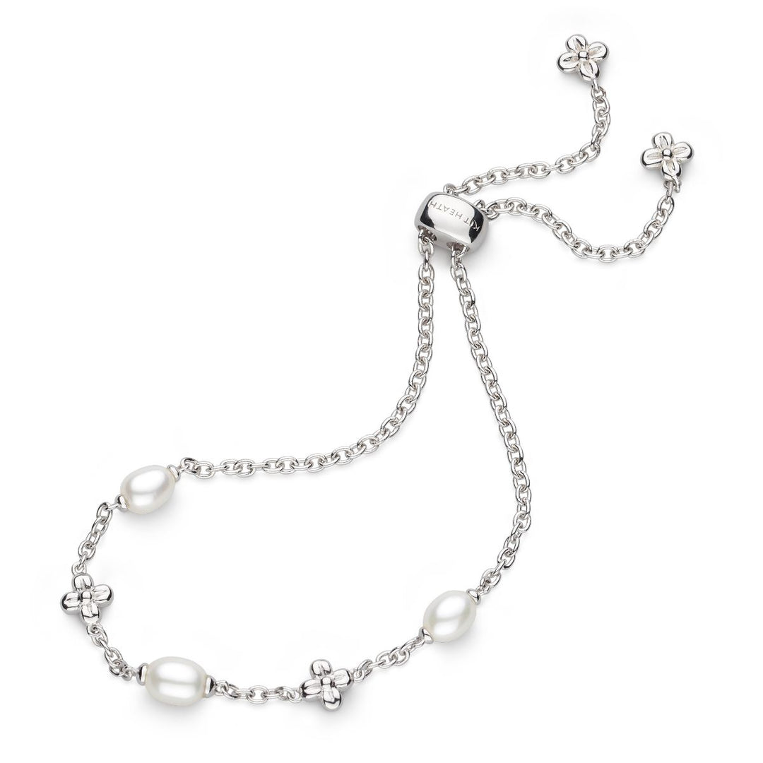 Kit Heath Blossom Flyte Honey Flower Pearl Toggle Bracelet - 70335FPC