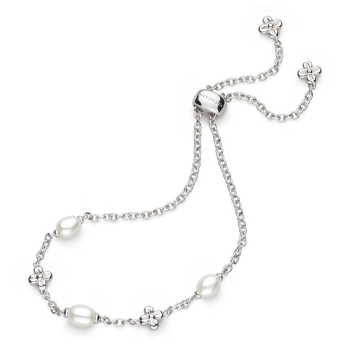Kit Heath Blossom Flyte Honey Flower Pearl Toggle Bracelet - 70335FPC