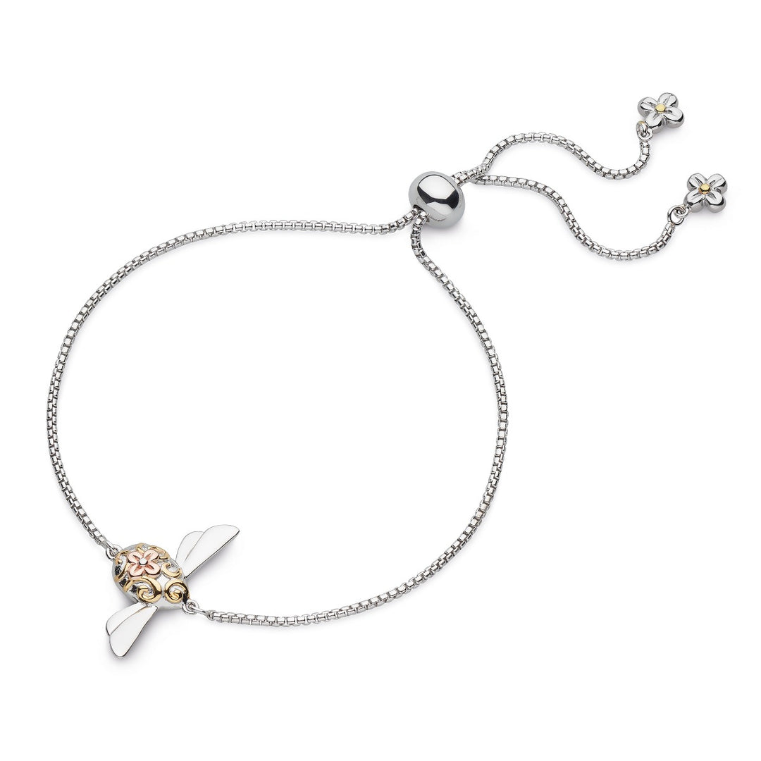Kit Heath Blossom Flyte Queen Bee Toggle Bracelet 70342GRG