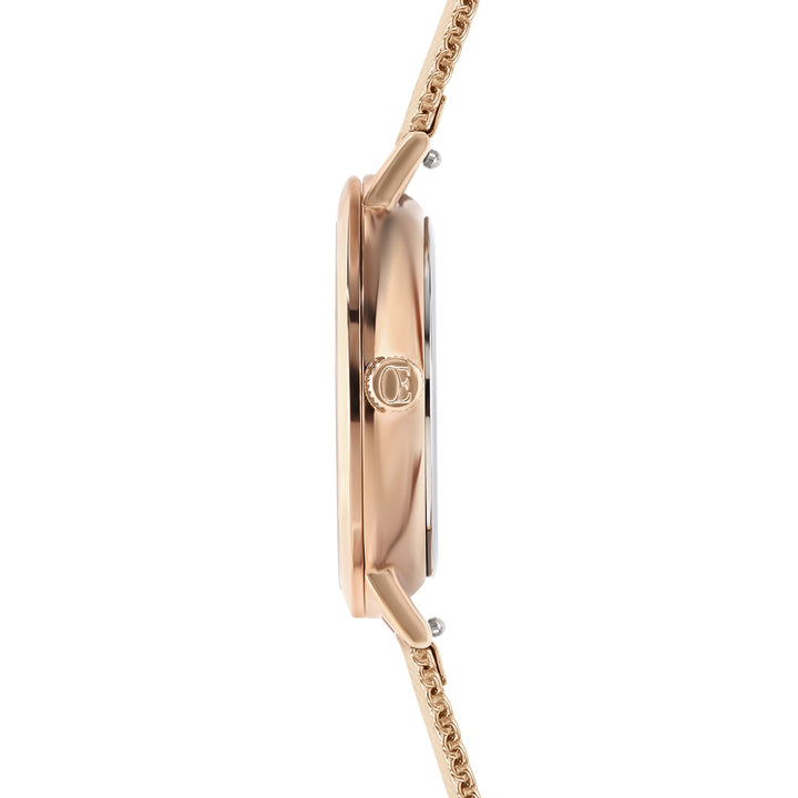 Coeur De Lion Watch - Mocha Matt with Rose Gold Milanese Strap 7611701636