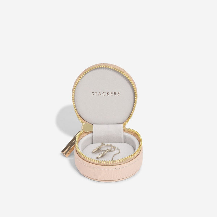 Stackers Blush Oyster Travel Jewellery Box - 76203