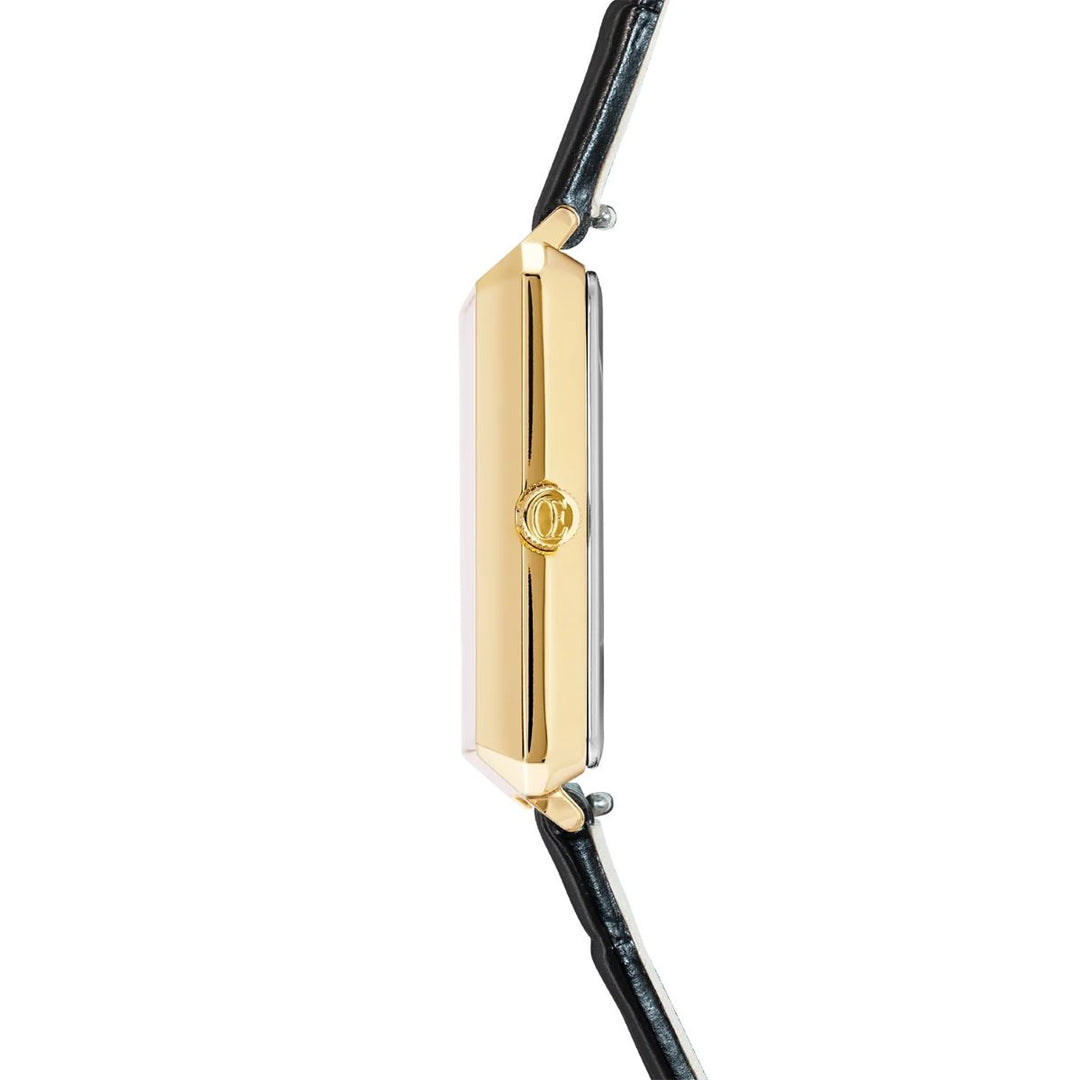 Coeur De Lion Iconic Cube Spikes Watch - Gold and Black - 7662711316