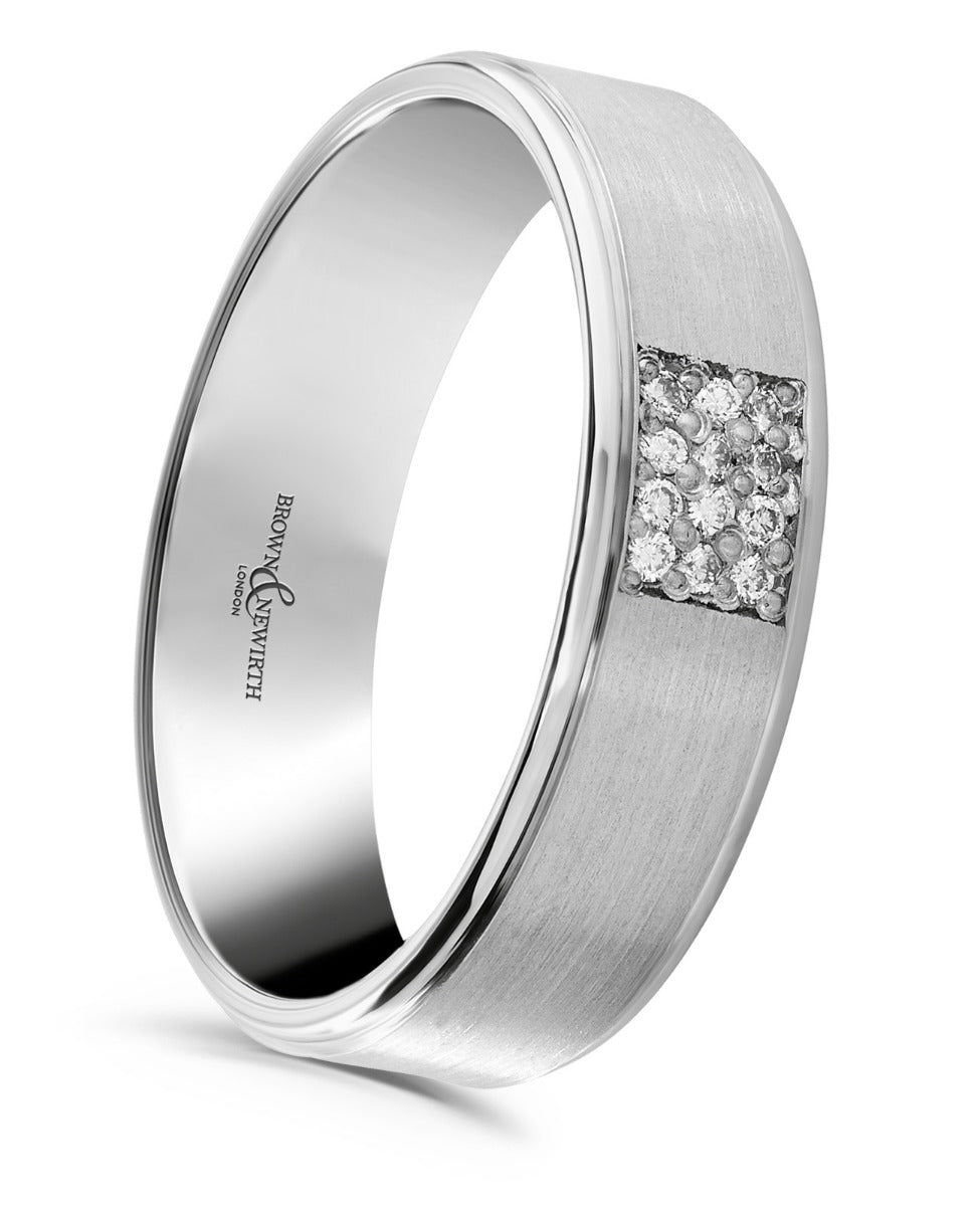 Brown & Newirth 'Eridanus' Men's Wedding Ring