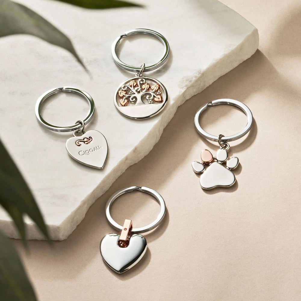 Clogau Insignia Heart Keyring - 7INS889