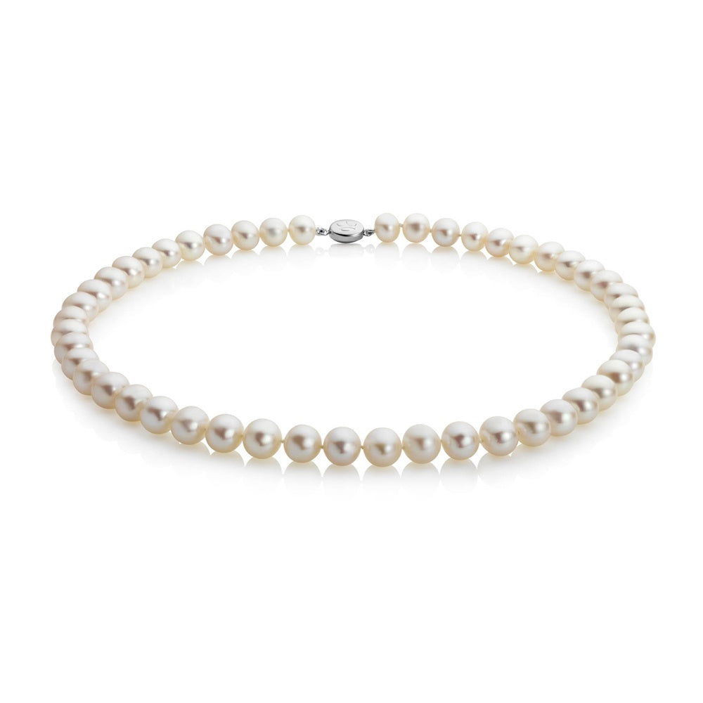Jersey Pearl 7mm Crown Freshwater Pearl Necklace - 18"