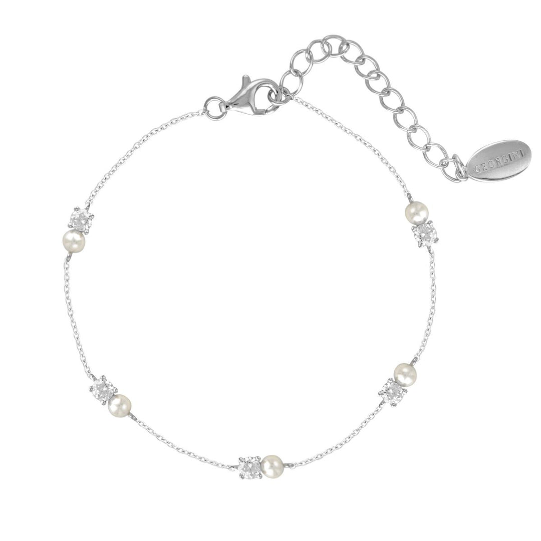 Georgini Noel Nights Snow Drop Bracelet - Silver - IB188W