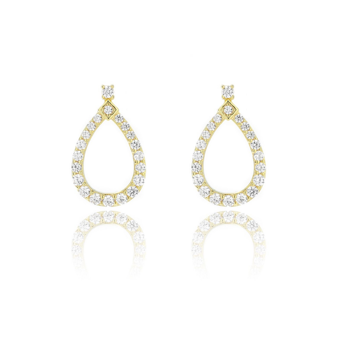 Georgini Goddess Freya Earrings - Gold - IE1117G