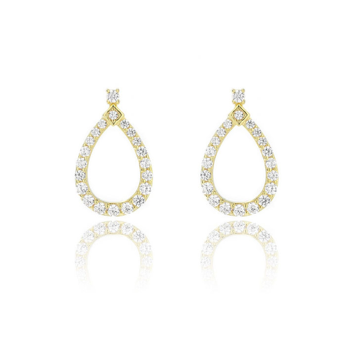 Georgini Goddess Freya Earrings - Gold - IE1117G