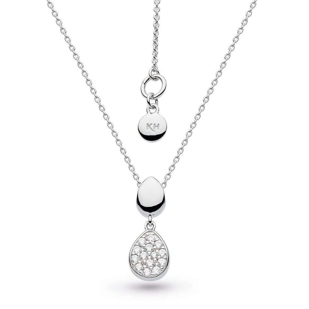 Kit Heath Coast Pebble Glisten Necklace 90188CZ029