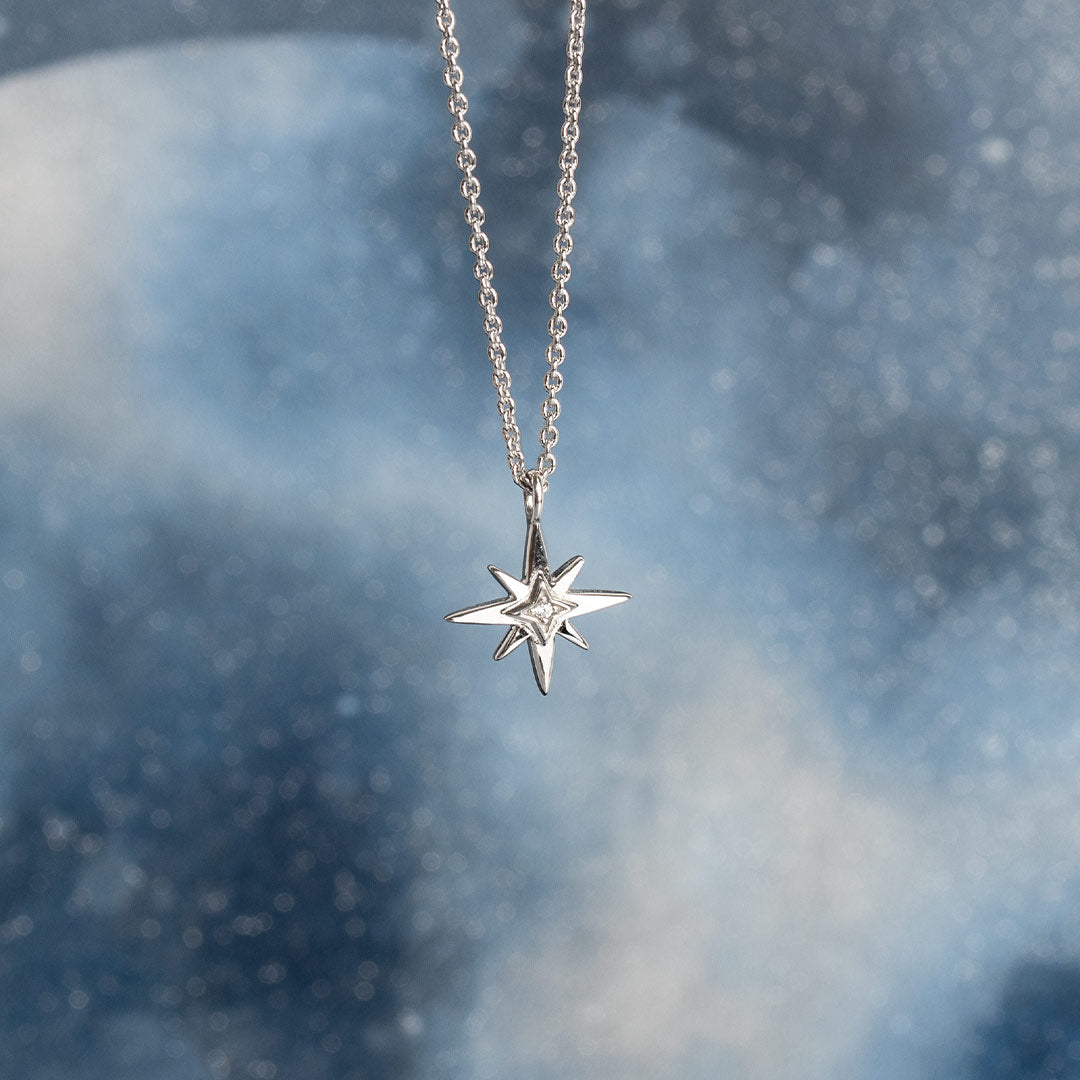 Kit Heath CÃ©leste North Star Mini Necklace - 90465CZ