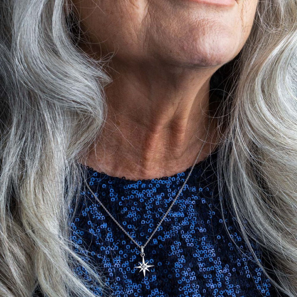 Kit Heath CÃ©leste North Star PavÃ© Necklace - 90466CZ