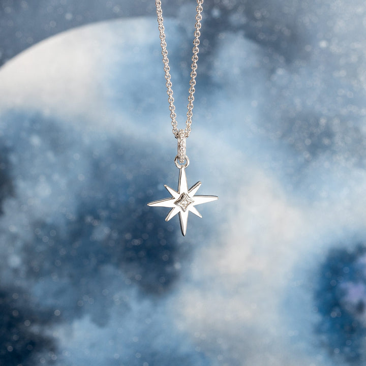 Kit Heath CÃ©leste North Star PavÃ© Necklace - 90466CZ