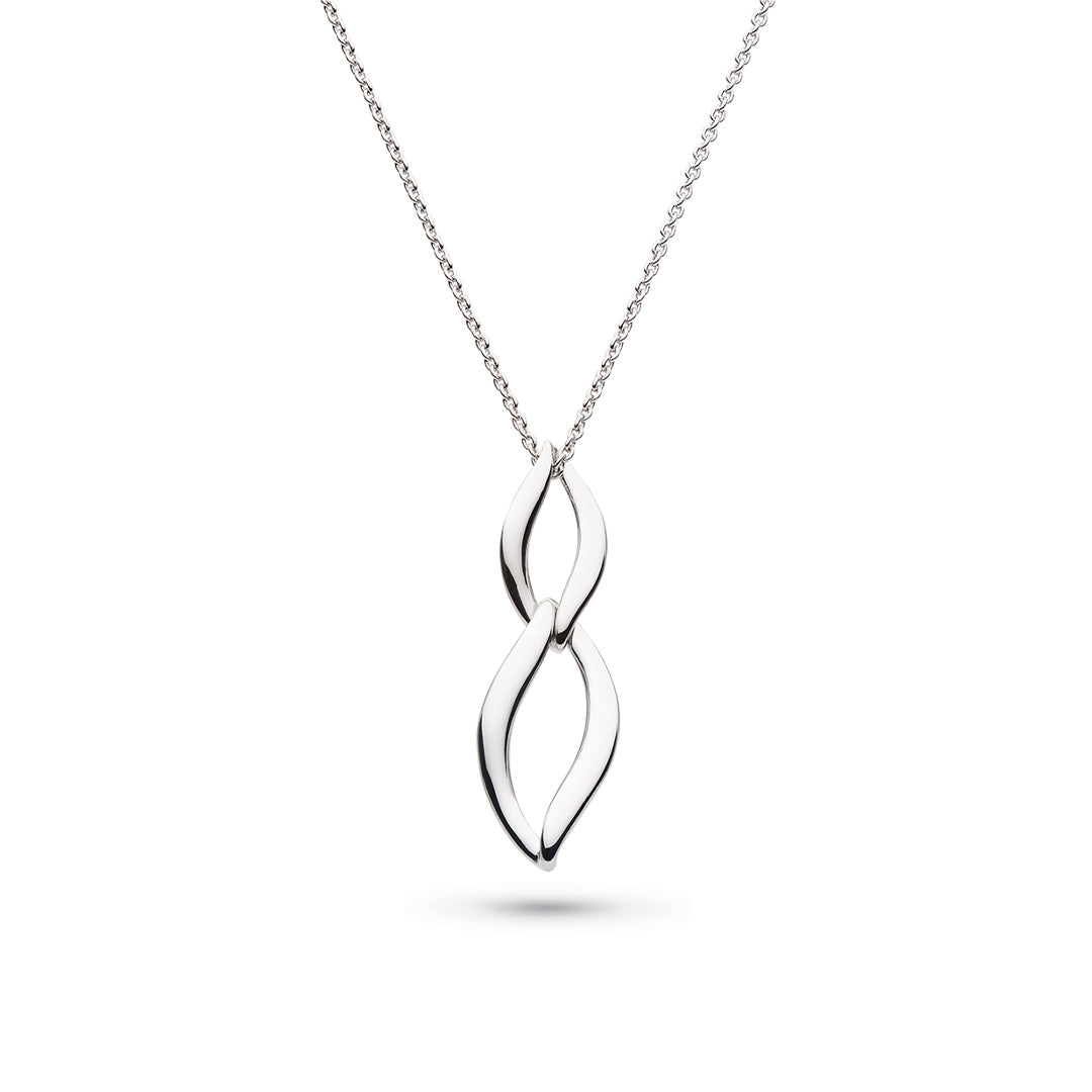 Kit Heath Entwine Twine Link Duo Petite Necklace 91141RP