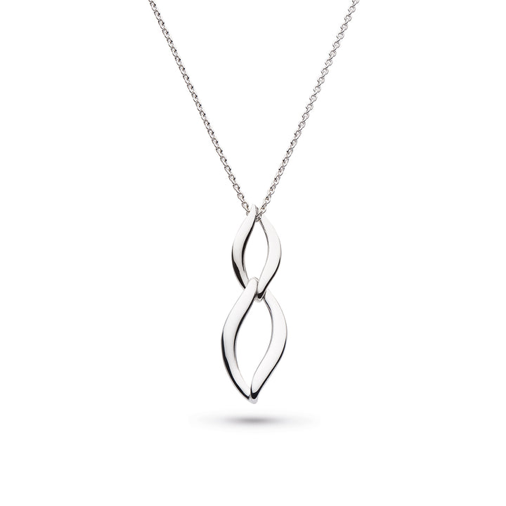 Kit Heath Entwine Twine Link Duo Petite Necklace 91141RP