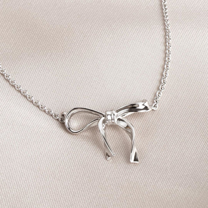 Kit Heath Serenity Ribbon Bow Necklace - 91188RP