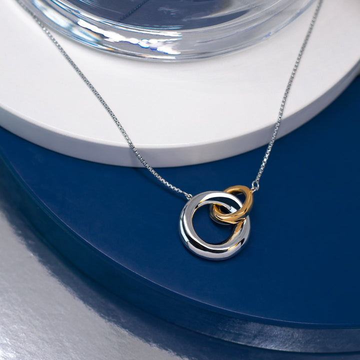 Kit Heath Bevel Cirque Link Gold Necklace 9167GRP