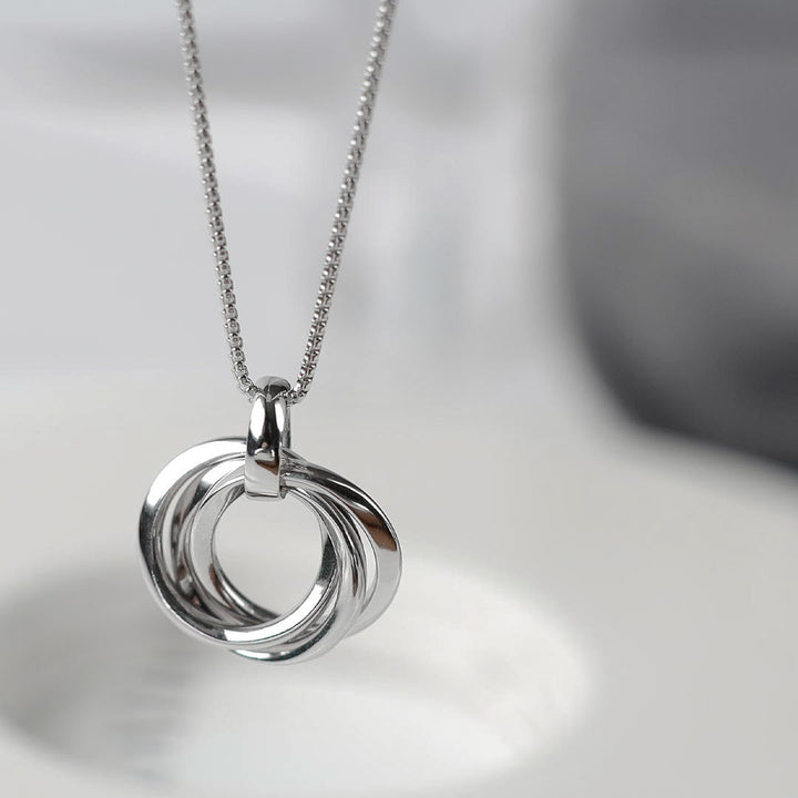 Kit Heath Bevel Trilogy Necklace - Silver 9169RP