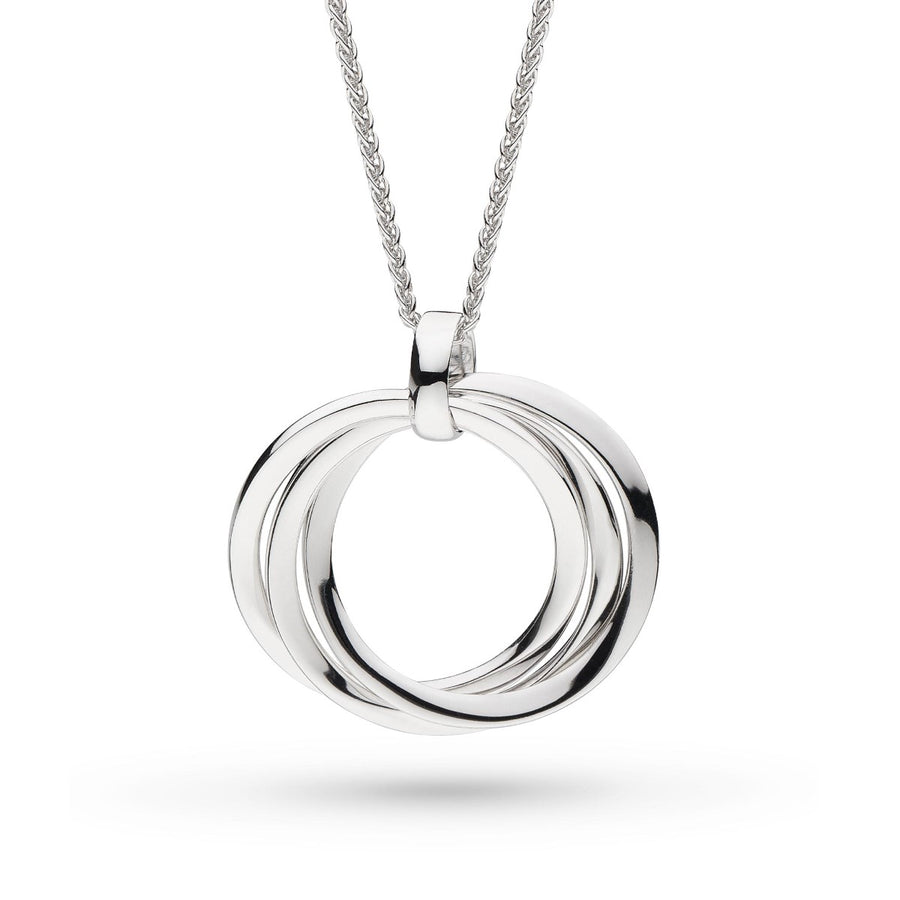 Kit Heath Bevel Trilogy Grande Link Slider Necklace 9170RP