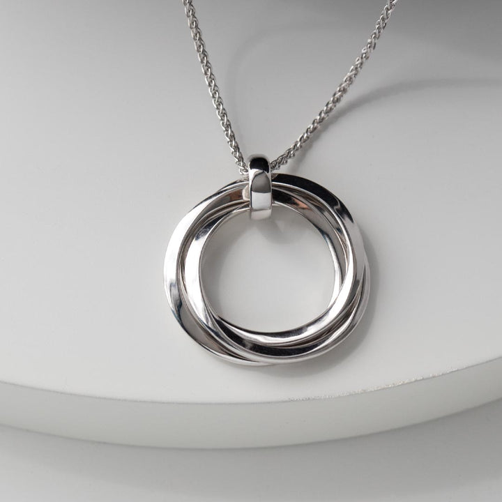 Kit Heath Bevel Trilogy Grande Link Slider Necklace 9170RP