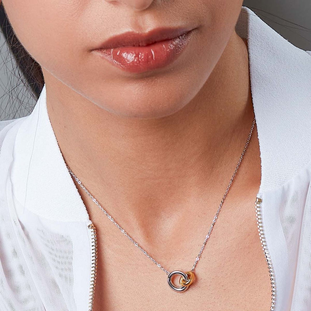 Kit Heath Bevel Cirque Link Golden Necklet