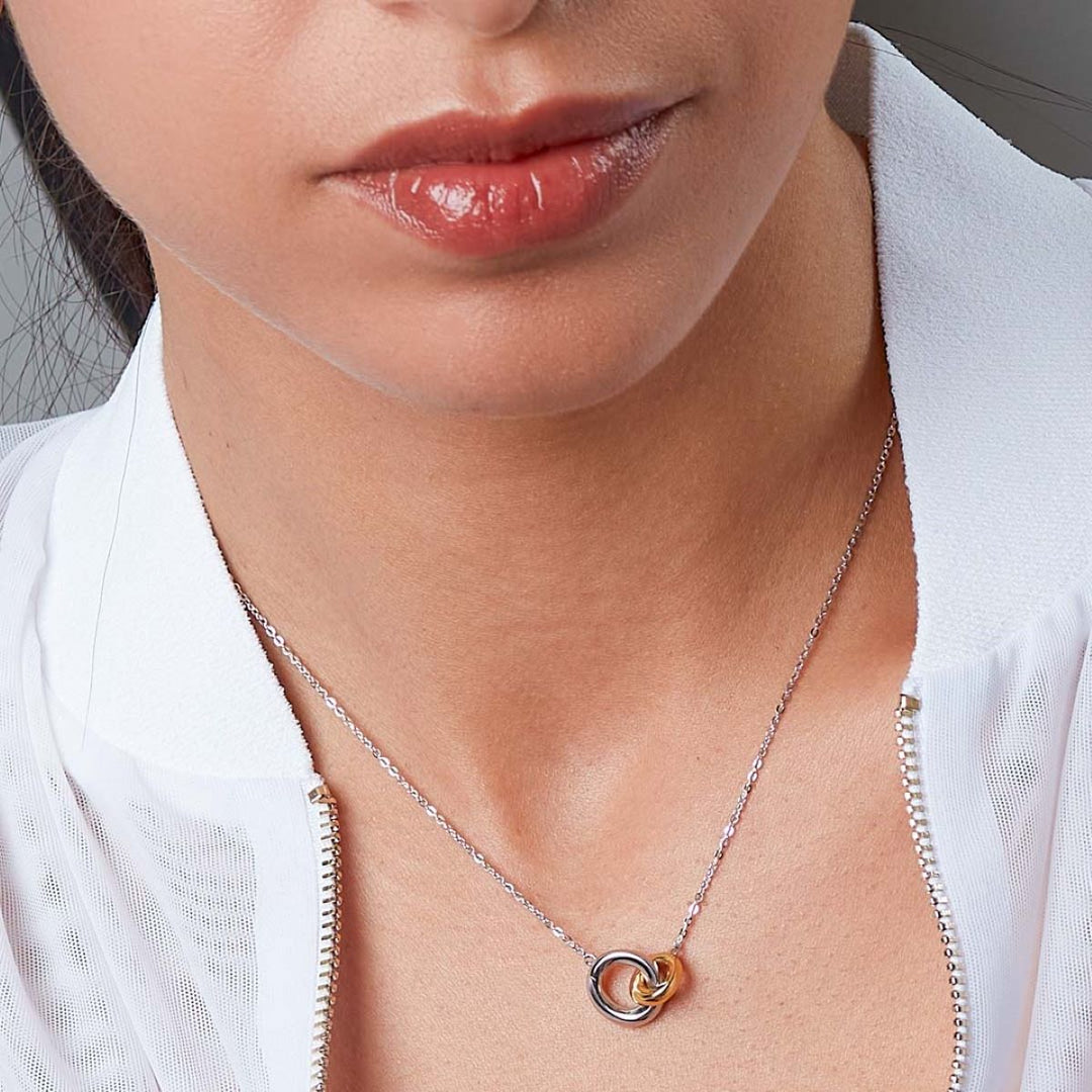 Kit Heath Bevel Cirque Link Golden Necklet