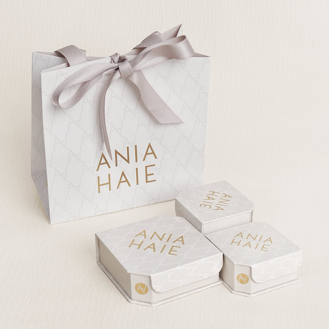 Niche Jewellery Ania Haie gift packaging