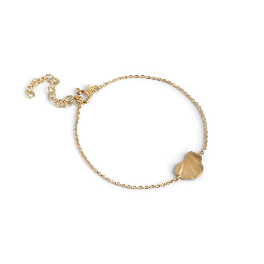 Niche Jewellery Enamel Copenhagen Wave Gold Bracelet