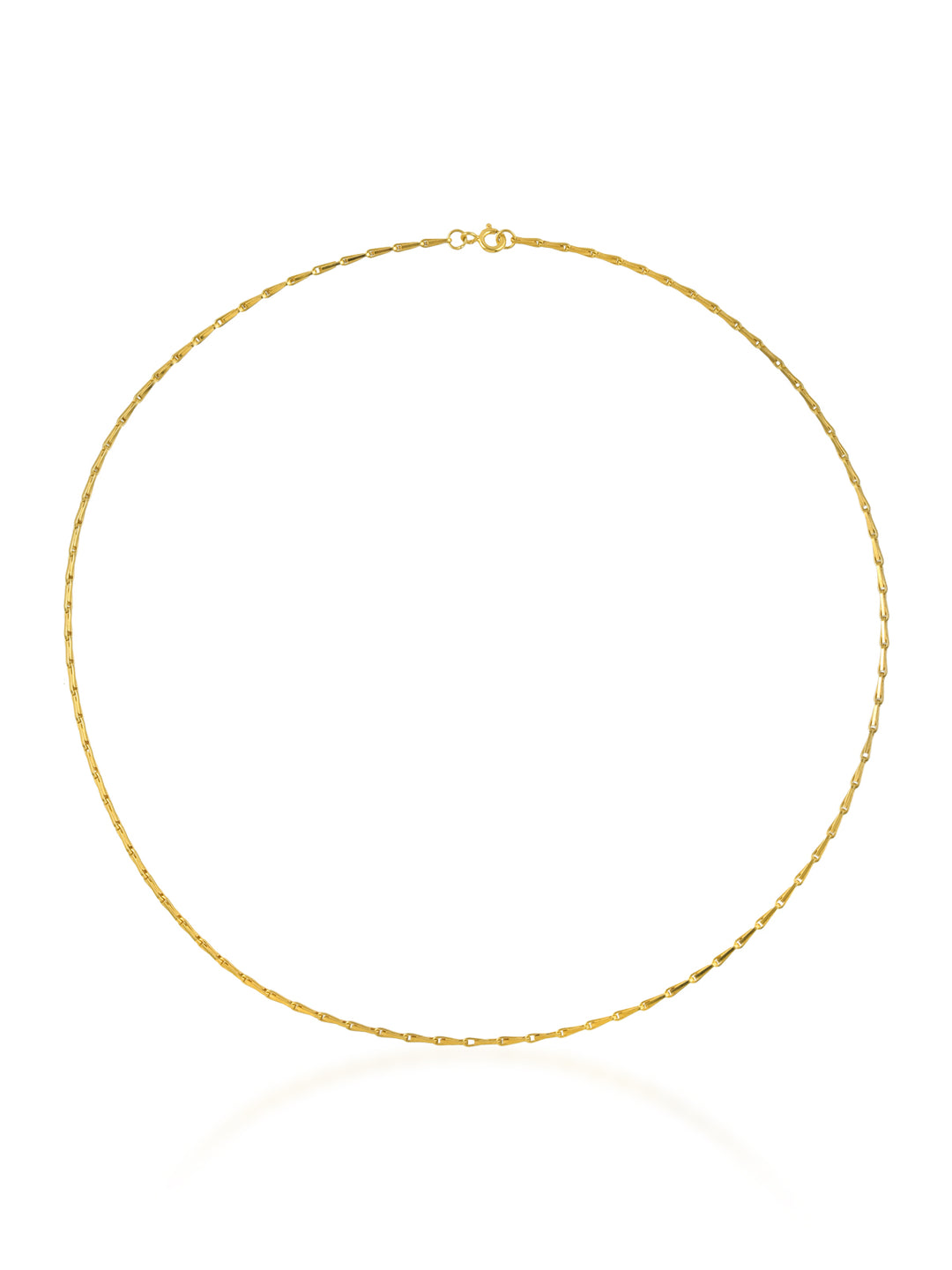 Niche Jewellery Shyla Barleycorn Gold Necklace detail