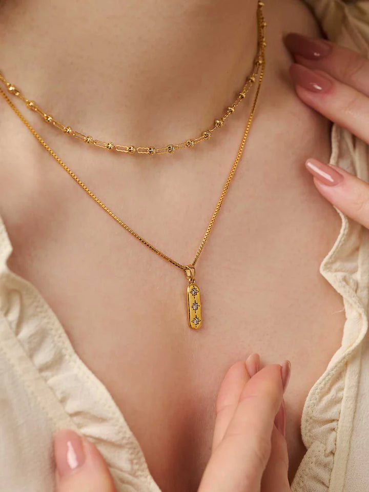 Formation Co Callie Textured Necklace