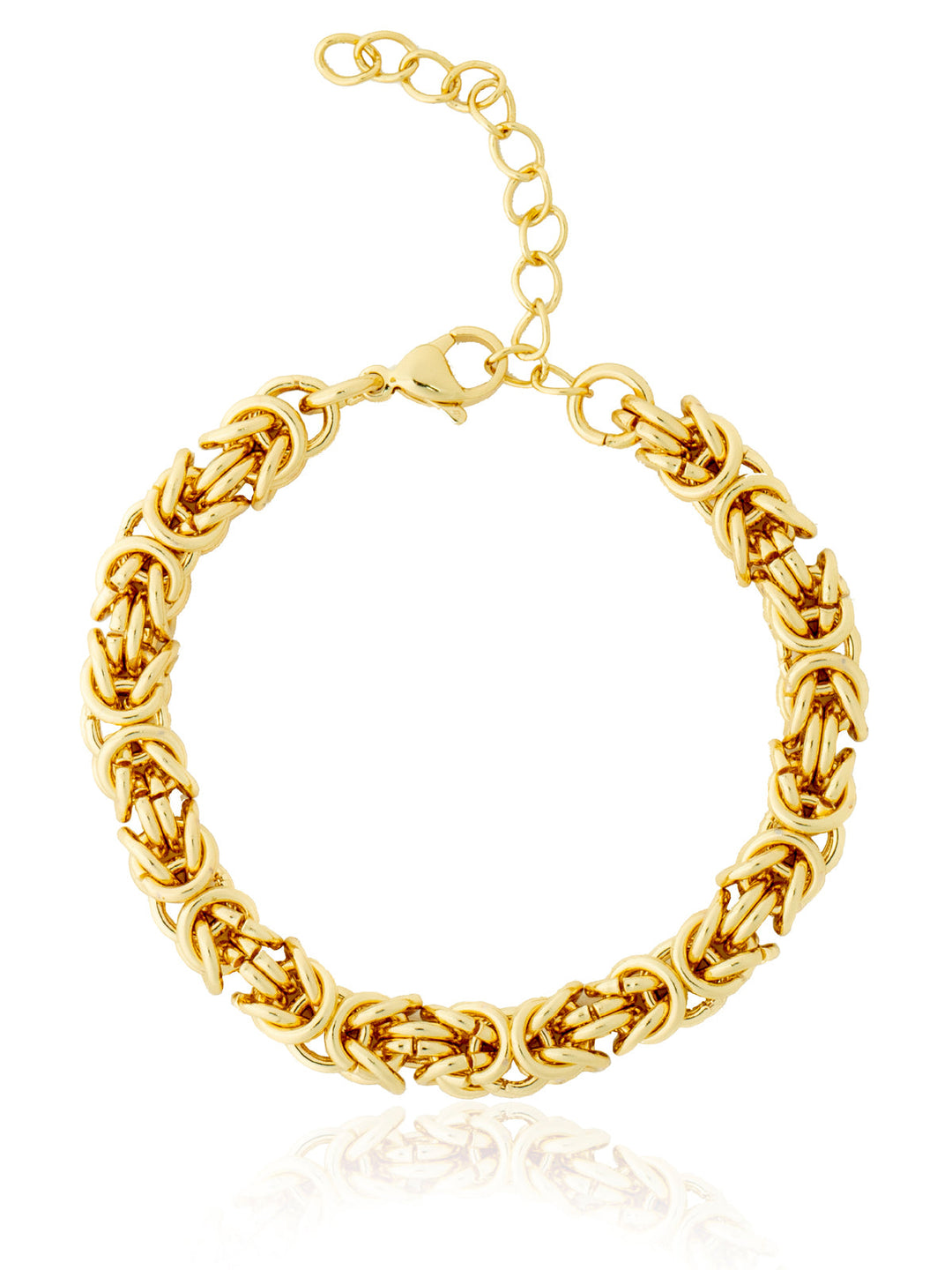 Niche Jewellery Shyla Cinque Gold Chunky Chain Bracelet detail