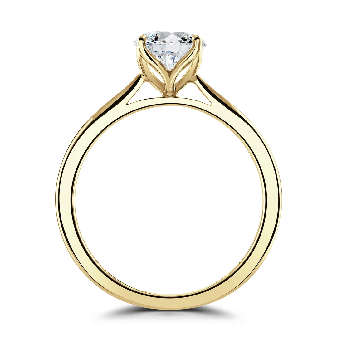 Brown & Newirth Round Brilliant Solitaire Engagement Ring