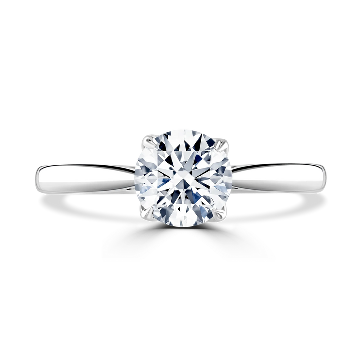 Brown & Newirth Round Brilliant Solitaire Engagement Ring