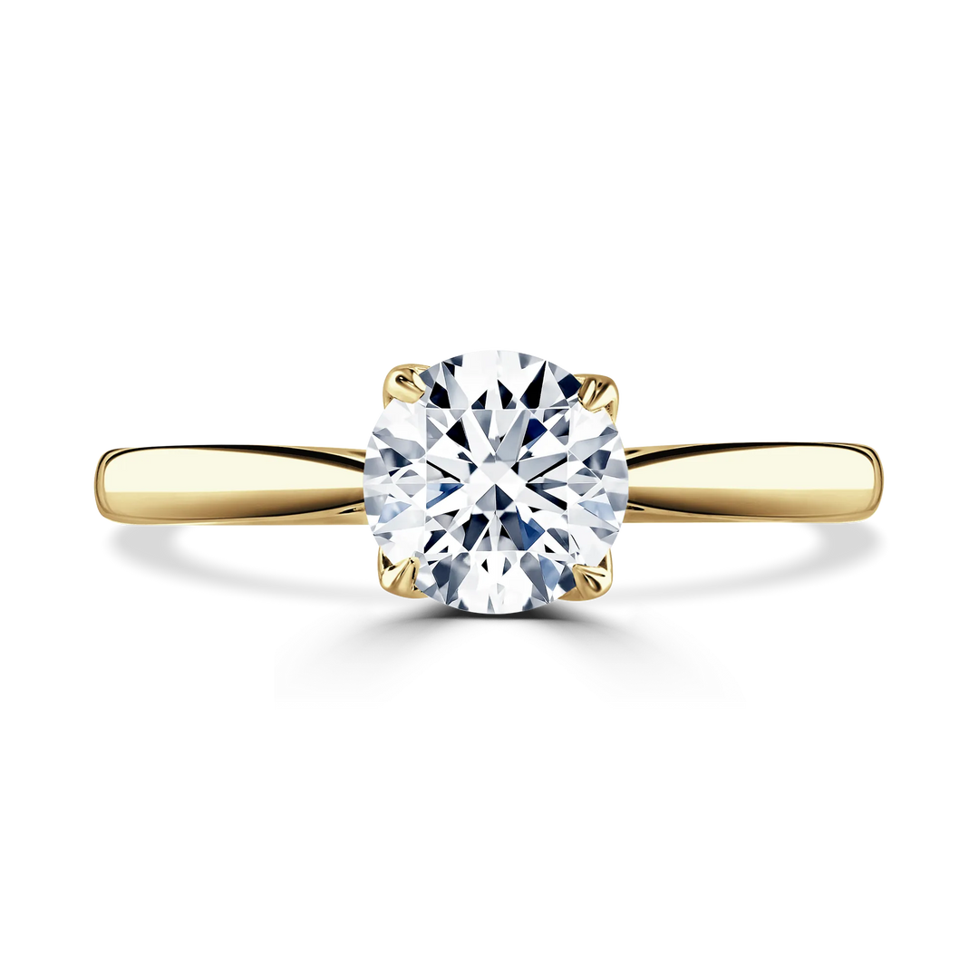 Brown & Newirth Round Brilliant Solitaire Engagement Ring