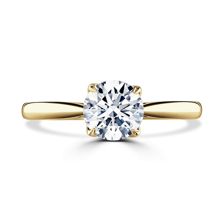 Brown & Newirth Round Brilliant Solitaire Engagement Ring