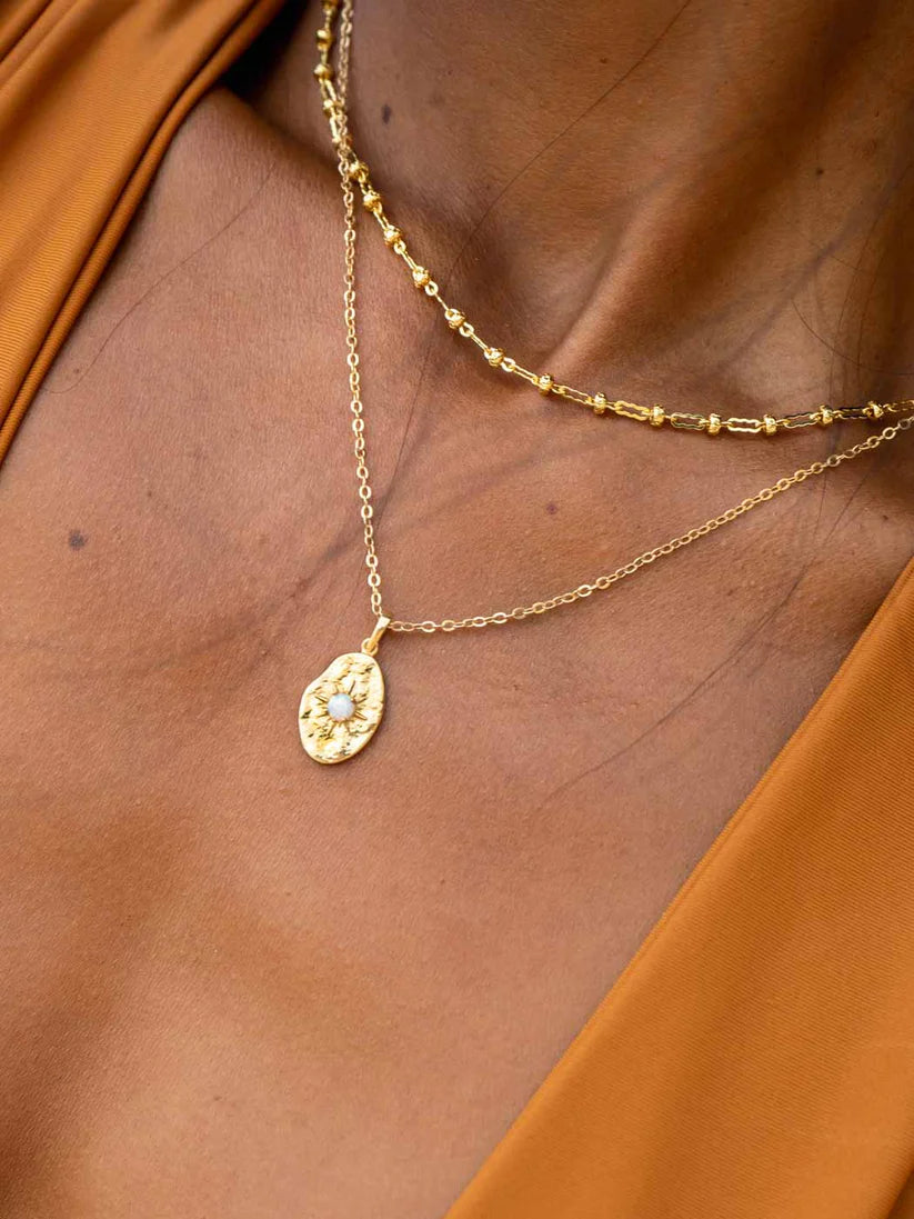 Formation Co Callie Textured Necklace