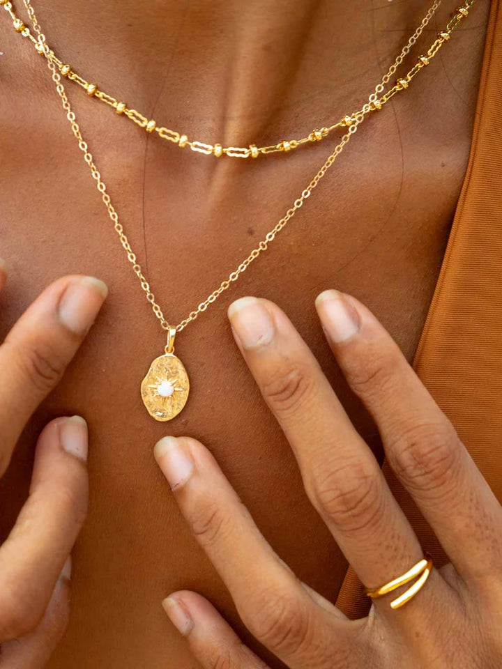 Formation Co Callie Textured Necklace