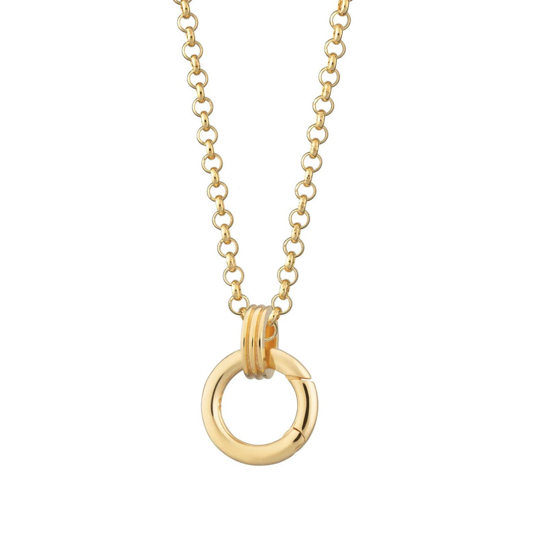 Scream Pretty Eternity Charm Collector Necklace - Gold
