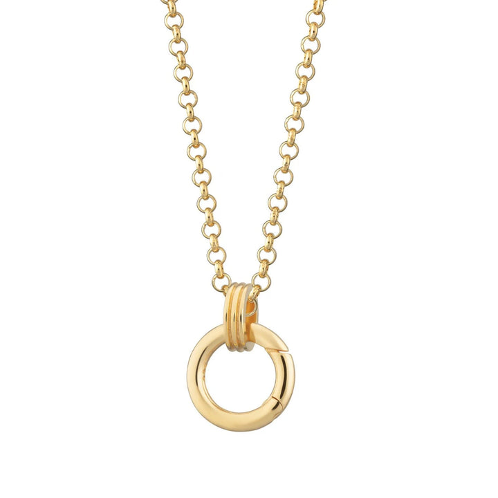 Scream Pretty Eternity Charm Collector Necklace - Gold