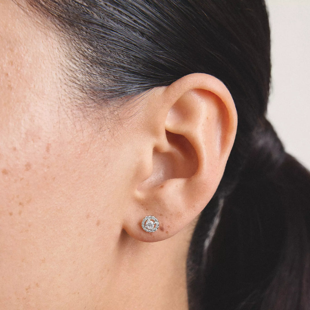 Niche Jewellery Thomas Sabo Stud Earrings Silver with Brilliant Cut Zirconia detail