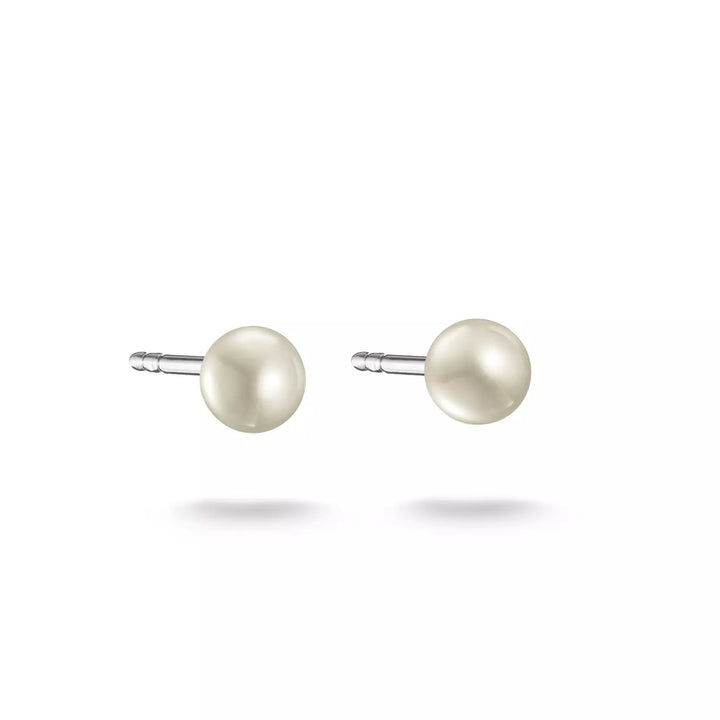Niche Jewellery Thomas Sabo Pearl Stud Earrings Silver