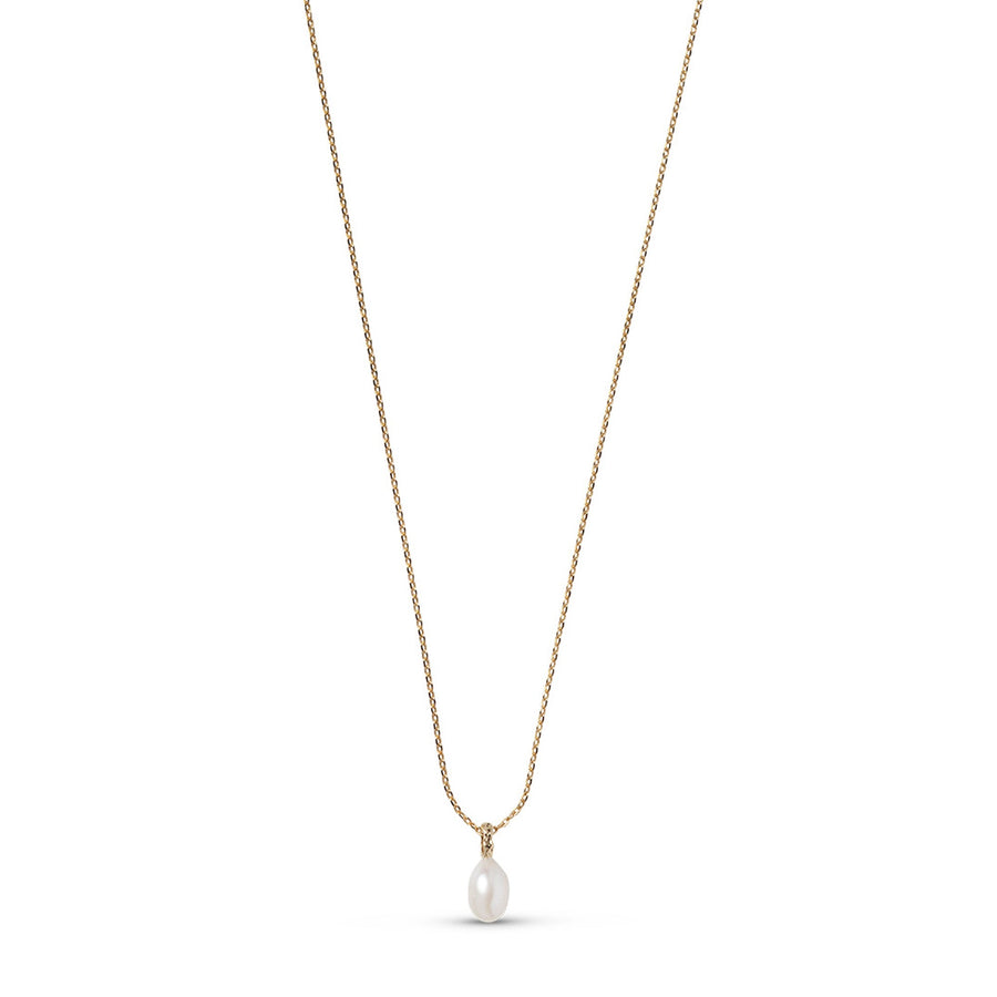 Niche Jewellery Enamel Copenhagen Significant Pearl Gold Necklace