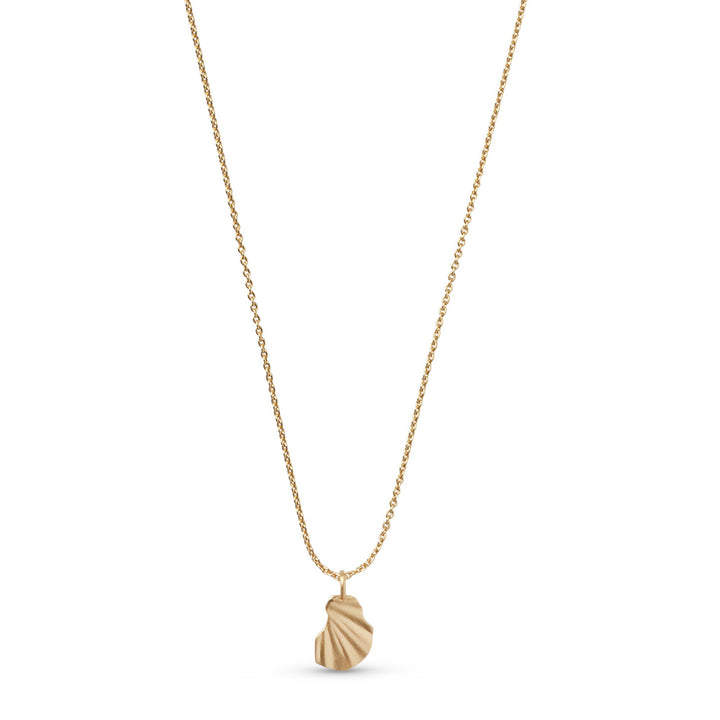 Niche Jewellery Enamel Copenhagen Wave Gold Necklace