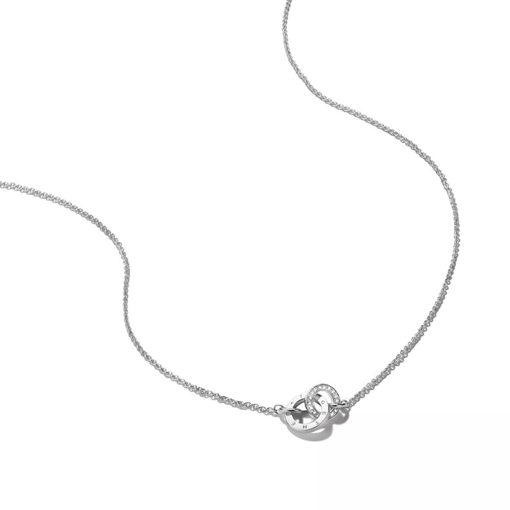 Niche Jewellery Thomas Sabo Together Forever Silver Necklace with White Zirconia detail