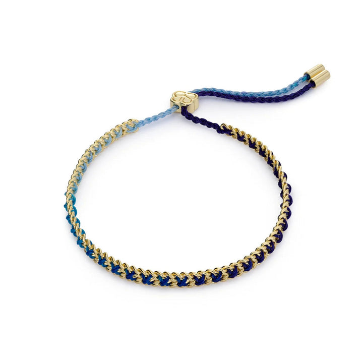 Boho Betty Lilia Midnight Gold Woven Bracelet