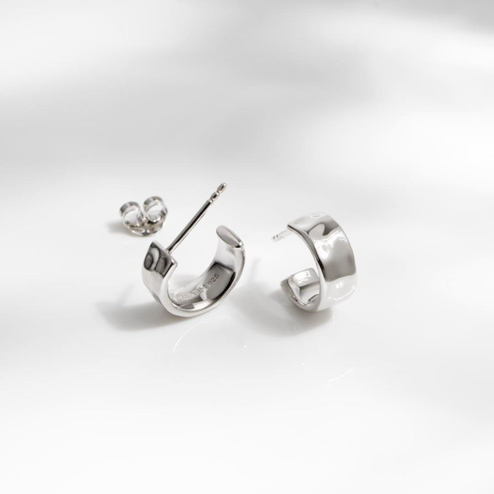 Kit Heath Mirage Reflect Semi Hoop Earrings