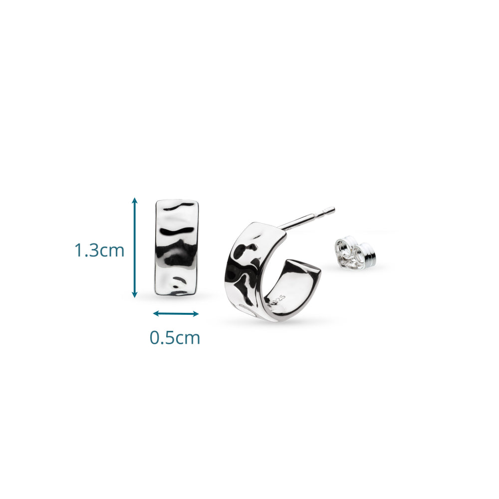 Kit Heath Mirage Reflect Semi Hoop Earrings