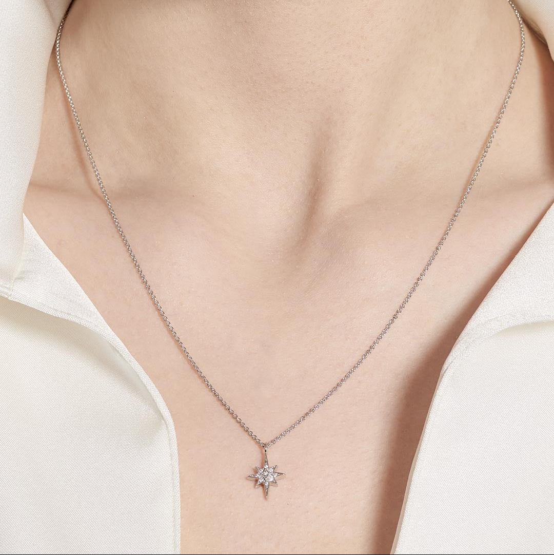 Kit Heath Celeste North Star Petite Necklace