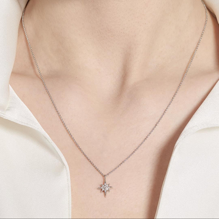 Kit Heath Celeste North Star Petite Necklace