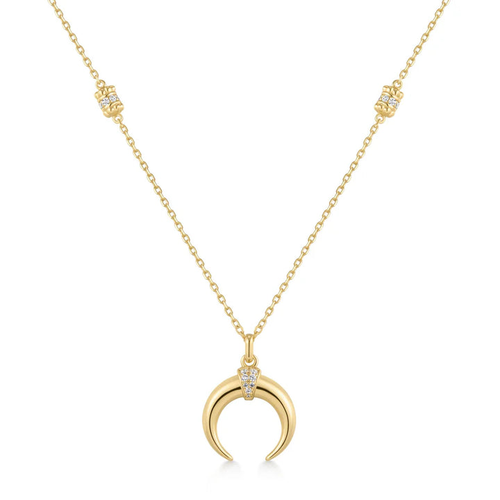 Ania Haie Reversible Horn Gold Necklace